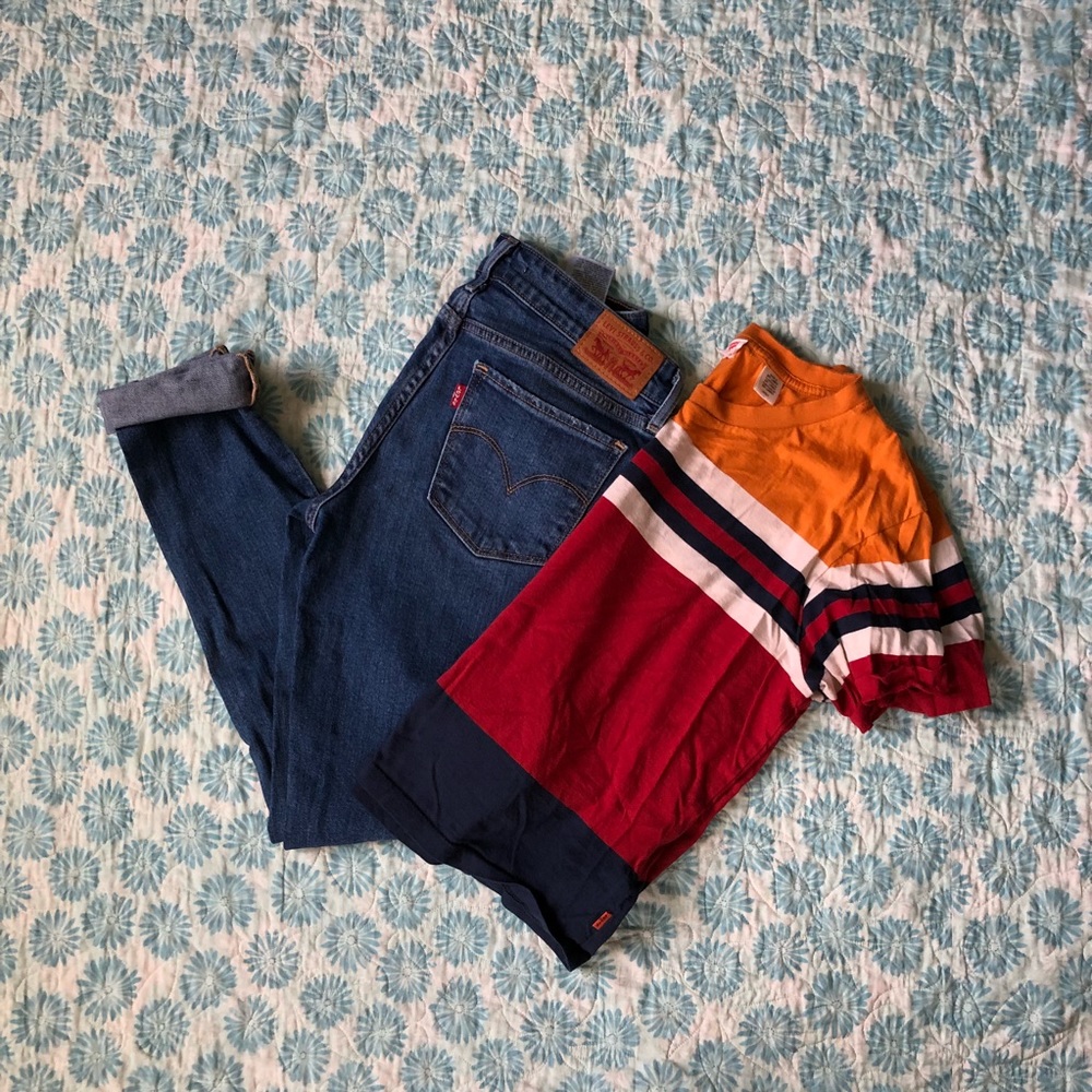 Levi’s 711 skinny jeans Worn twice